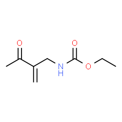 Carbamic acid,(2-methylene-3-oxobutyl)-,ethyl ester (9CI) Structure