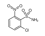 2-CHLORO-6-NITROBENZENESULFONAMIDE structure