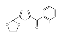 5-(1,3-DIOXOLAN-2-YL)-2-(2-IODOBENZOYL)THIOPHENE图片