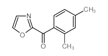 2-(2,4-DIMETHYLBENZOYL)OXAZOLE Structure