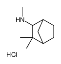 N,3,3-trimethylbicyclo[2.2.1]heptan-2-amine,hydrochloride Structure