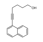 6-naphthalen-1-ylhex-5-yn-1-ol Structure