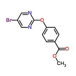 Methyl 4-((5-bromopyrimidin-2-yl)oxy)benzoate picture