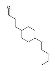 3-(4-pentylcyclohexyl)propanal Structure