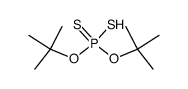 O,O-di-t-butyl dithiophosphoric acid结构式