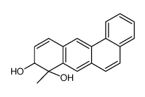 8-methyl-9H-benzo[a]anthracene-8,9-diol Structure