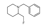 1-benzyl-2-(fluoromethyl)piperidine Structure