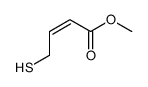 methyl 4-sulfanylbut-2-enoate Structure