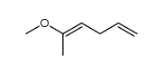 5-Methoxy-1,4-hexadien结构式