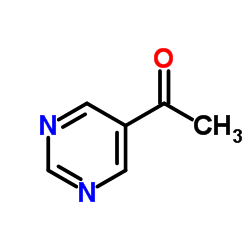 1-(5-Pyrimidinyl)ethanone Structure