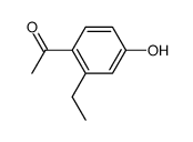 1-(2-ethyl-4-hydroxy-phenyl)-ethanone结构式