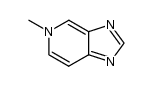 5H-Imidazo[4,5-c]pyridine,5-methyl-(9CI) Structure