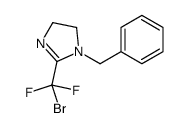 1-苄基-2-(溴二氟甲基)-4,5-二氢-1H-咪唑结构式