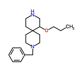 9-Benzyl-1-propoxy-3,9-diazaspiro[5.5]undecane Structure