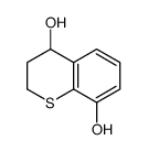 3,4-dihydro-2H-thiochromene-4,8-diol结构式