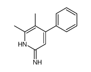 5,6-dimethyl-4-phenyl-2-pyridinamine(SALTDATA: FREE)结构式