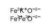 iron potassium oxide结构式