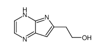 2-(5H-pyrrolo[2,3-b]pyrazin-6-yl)ethanol Structure