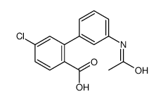 2-(3-acetamidophenyl)-4-chlorobenzoic acid结构式