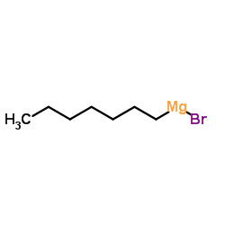 Bromo(heptyl)magnesium Structure