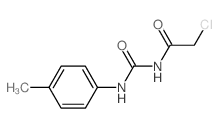 N-(Chloroacetyl)-N-(4-methylphenyl)urea Structure