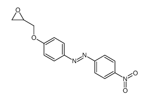 (4-nitrophenyl)-[4-(oxiran-2-ylmethoxy)phenyl]diazene结构式