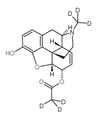 6-乙醯-D6结构式