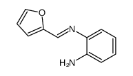 2-(furan-2-ylmethylideneamino)aniline Structure