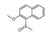 2-methoxy-1-[(R)-methylsulfinyl]naphthalene Structure