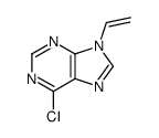 6-chloro-9-vinylpurine Structure