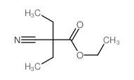 Butanoic acid,2-cyano-2-ethyl-, ethyl ester picture