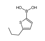 5-PROPYLTHIOPHENE-2-BORONIC ACID结构式