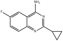 2-环丙基-6-氟喹唑啉-4-胺图片