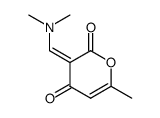 3-[(DIMETHYLAMINO)METHYLENE]-6-METHYL-2H-PYRAN-2,4(3H)-DIONE结构式