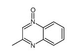 Quinoxaline,2-methyl-,4-oxide Structure