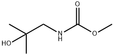 CarbaMic acid, (2-hydroxy-2-Methylpropyl)-, Methyl ester structure