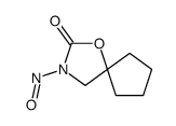 1-Oxa-3-azaspiro[4.4]nonan-2-one,3-nitroso-(8CI,9CI) structure