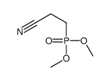 3-dimethoxyphosphorylpropanenitrile结构式