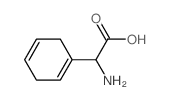 2-Amino-2-(cyclohexadien-1,4-yl)acetic acid structure