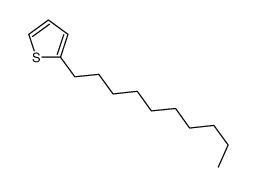 2-癸基噻吩结构式