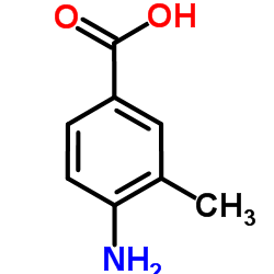 4-Amino-3-methylbenzoic acid structure