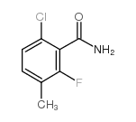 6-氯-2-氟-3-甲基苯胺结构式