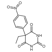 5-ethyl-5-(4-nitro-phenyl)-pyrimidine-2,4,6-trione Structure