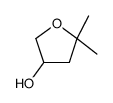 5,5-dimethyloxolan-3-ol结构式