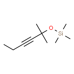 ((1 1-DIMETHYL-2-PENTYNYL)OXY)TRIMETHYL Structure