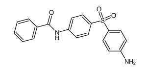 N-[4-(4-aminophenyl)sulfonylphenyl]benzamide结构式