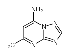 5-甲基-[1,2,4]三唑并[1,5-a]嘧啶-7-胺结构式