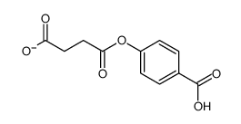 4-(4-carboxyphenoxy)-4-oxobutanoate Structure