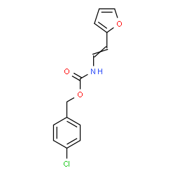 4-CHLOROBENZYL N-[2-(2-FURYL)VINYL]CARBAMATE picture