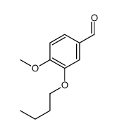 3-Butoxy-4-methoxybenzaldehyde Structure